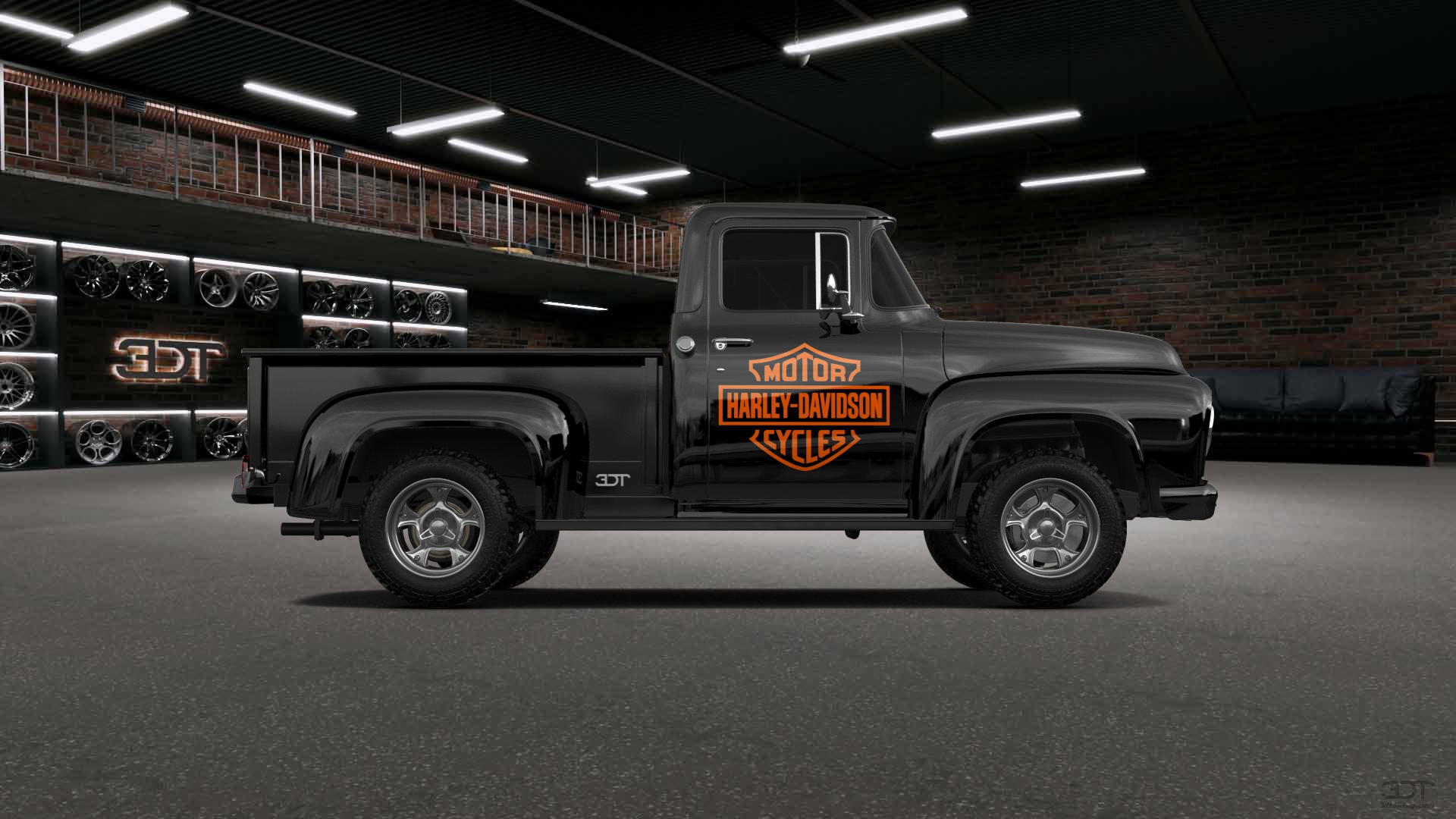 Ford F-100 2 Door truck 1956 Images