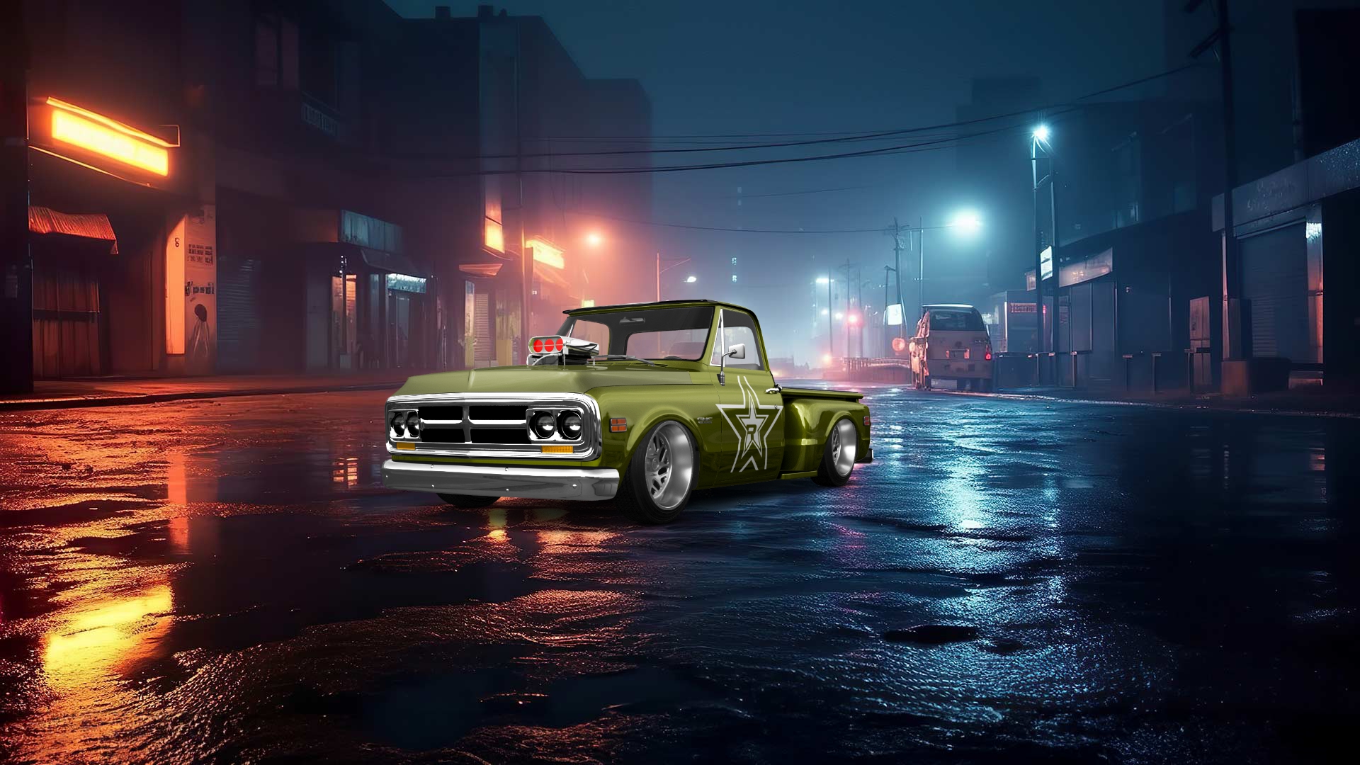 GMC K1500 2 Door pickup truck 1971