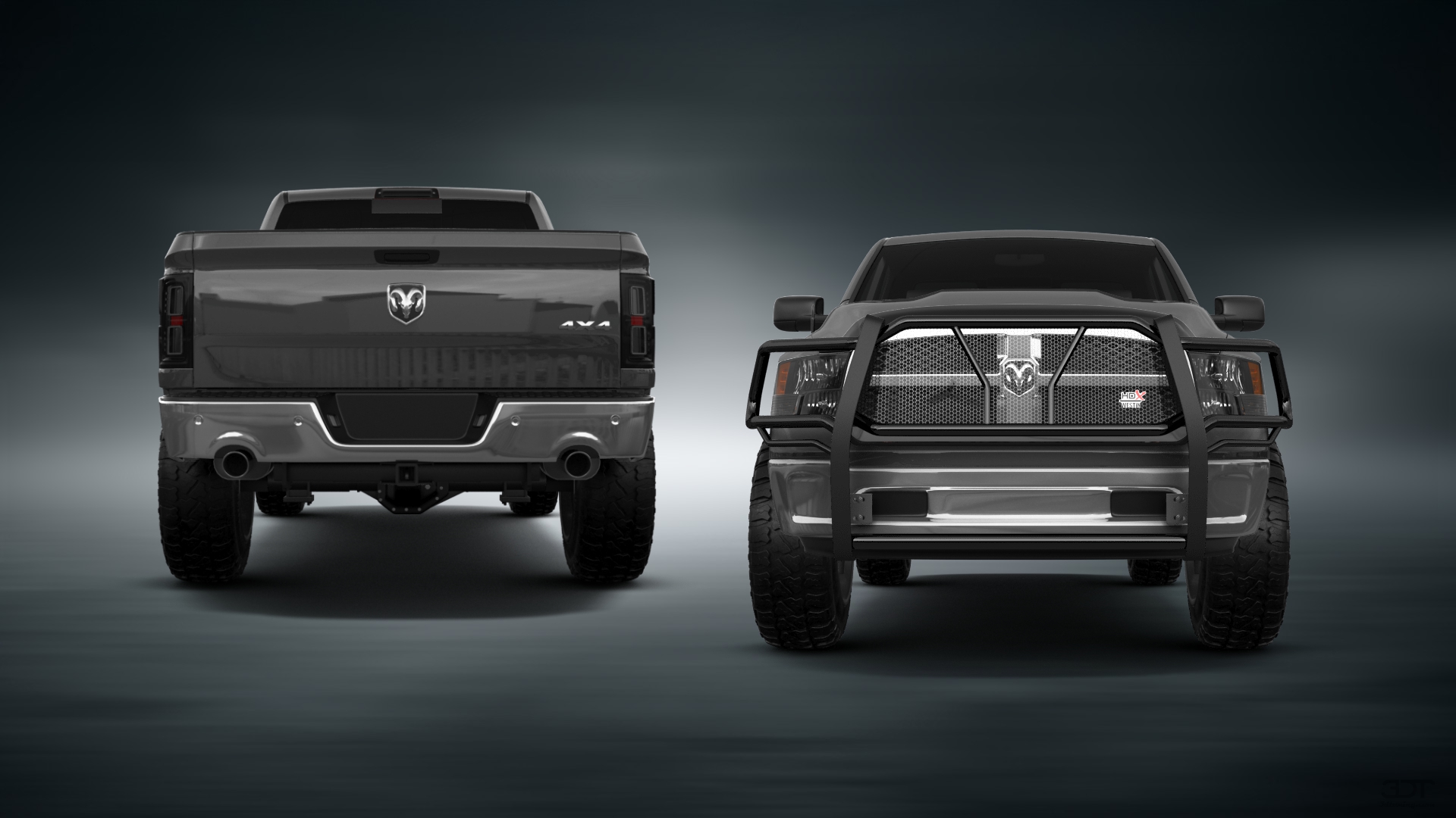 Dodge Ram 1500 Quad-Cab 4 door 2014 tuning