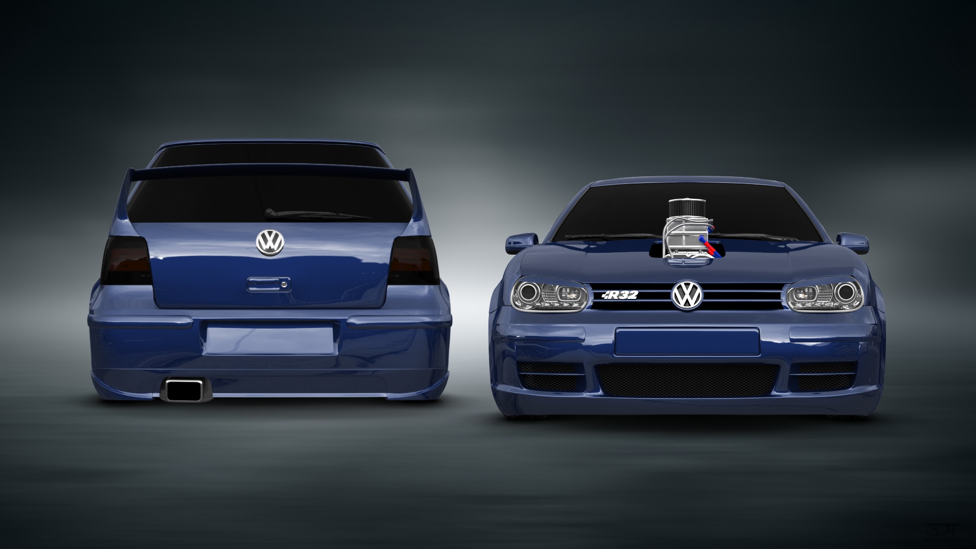 Volkswagen Golf 4 (mk4) 3 Door Hatchback 1997 tuning