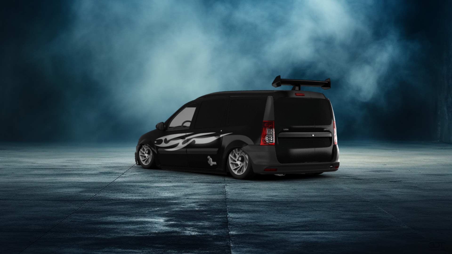 Lada Largus Furgon Van 2012 tuning