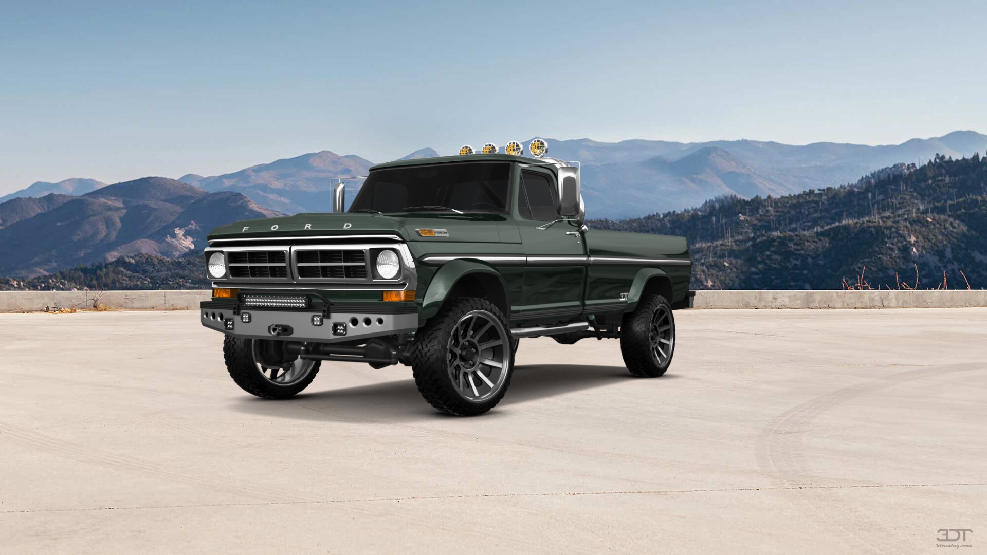Ford F-250 2 Door pickup truck 1971
