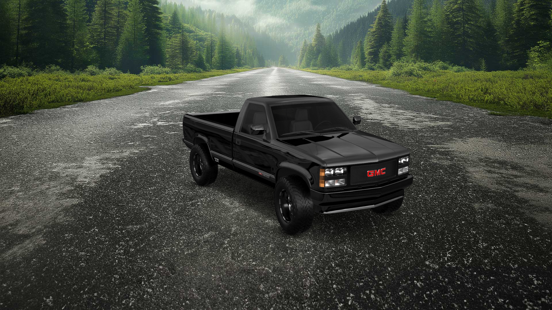 GMC Sierra 1500 2 Door pickup truck 1988