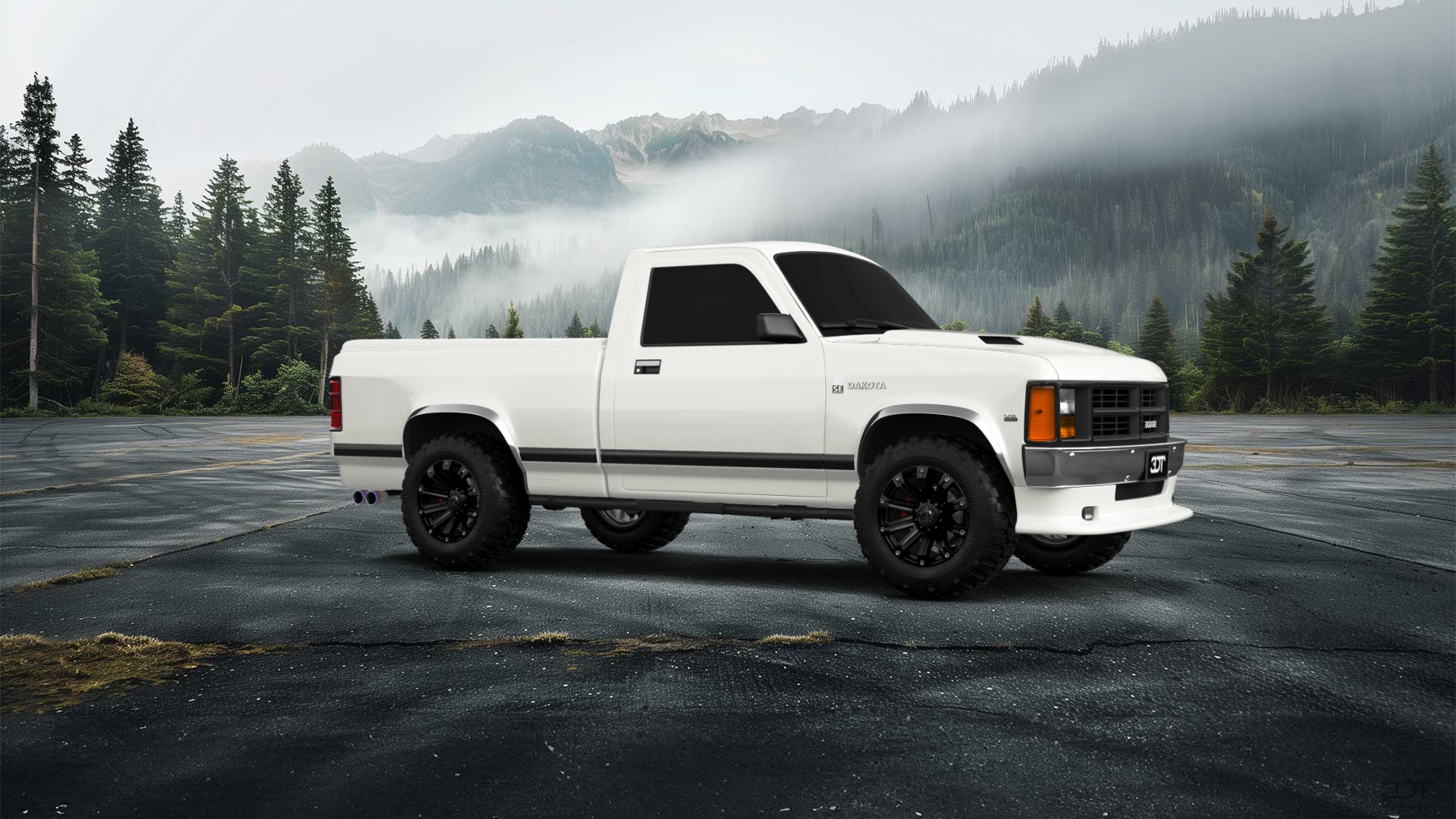 Dodge Dakota Regular Cab 2 Door pickup truck 1987 tuning