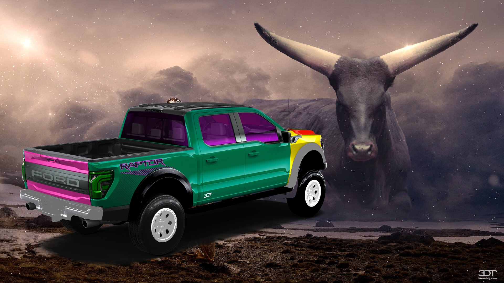 Ford F-150 Raptor 4 Door pickup truck 2024 Images