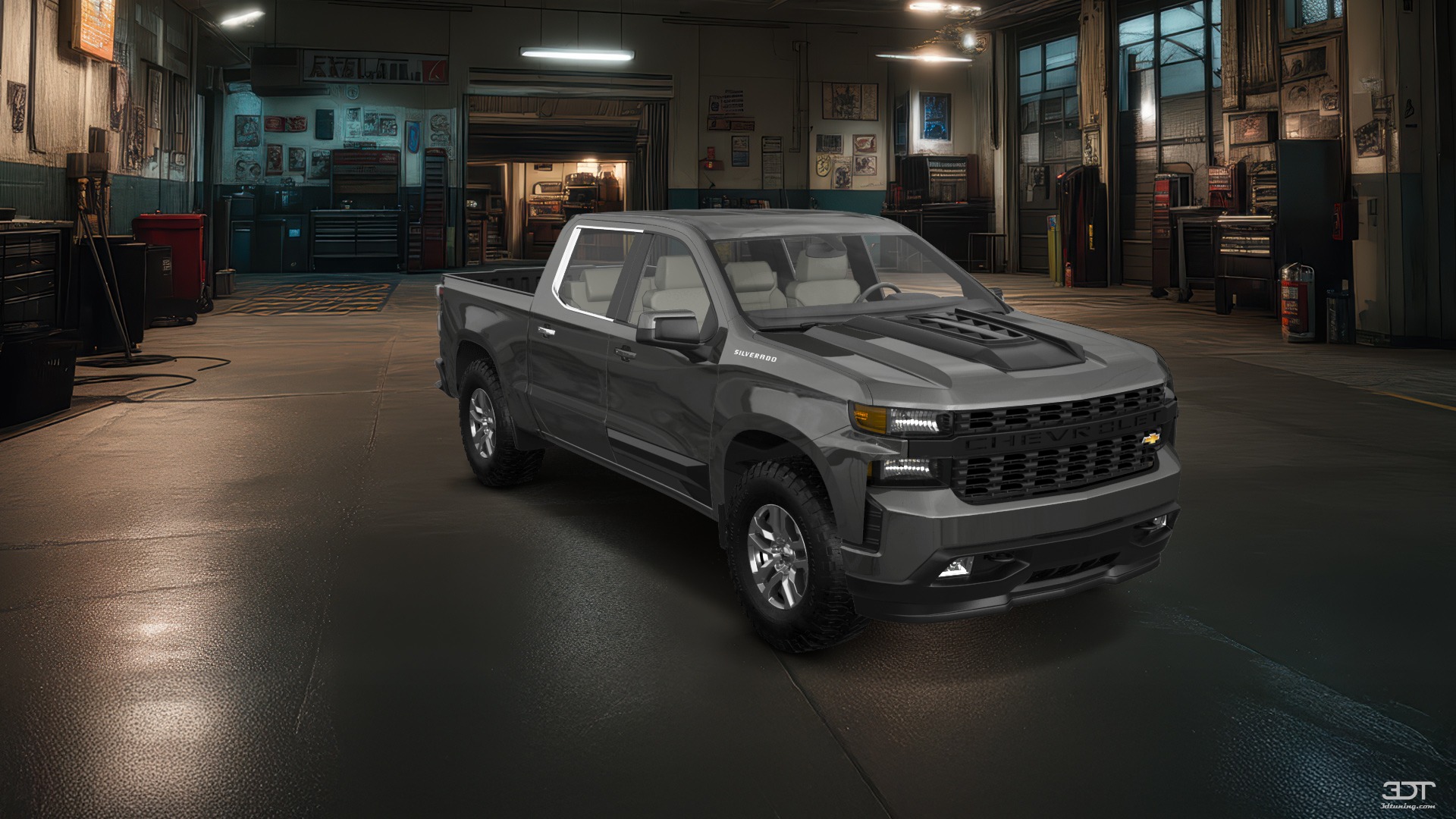 Chevrolet Silverado 1500 4 Door pickup truck 2019 tuning