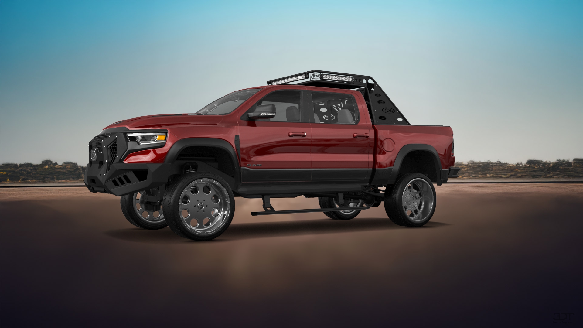 Dodge Ram 1500 TRX 4 Door pickup truck 2021 tuning