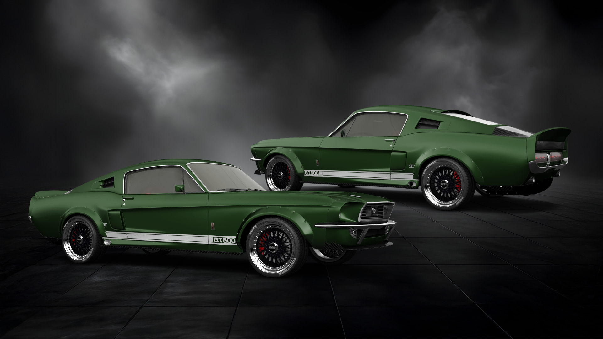 Mustang GT500 2 Door Coupe 1968