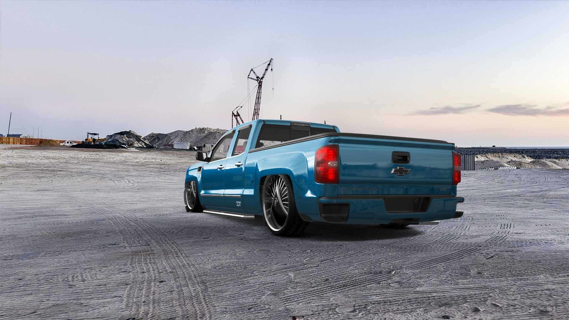 Chevrolet Silverado 1500 6.5 ft box 4 Door pickup truck 2016 tuning