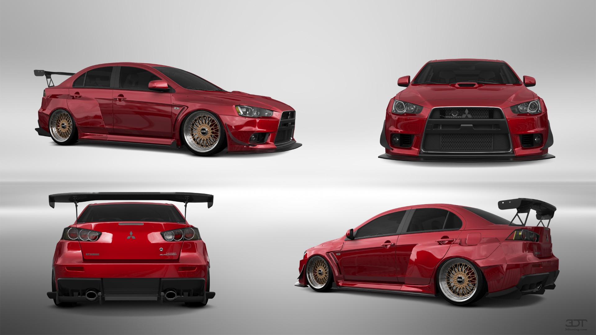 Mitsubishi Lancer Evolution X Sedan 2008 tuning