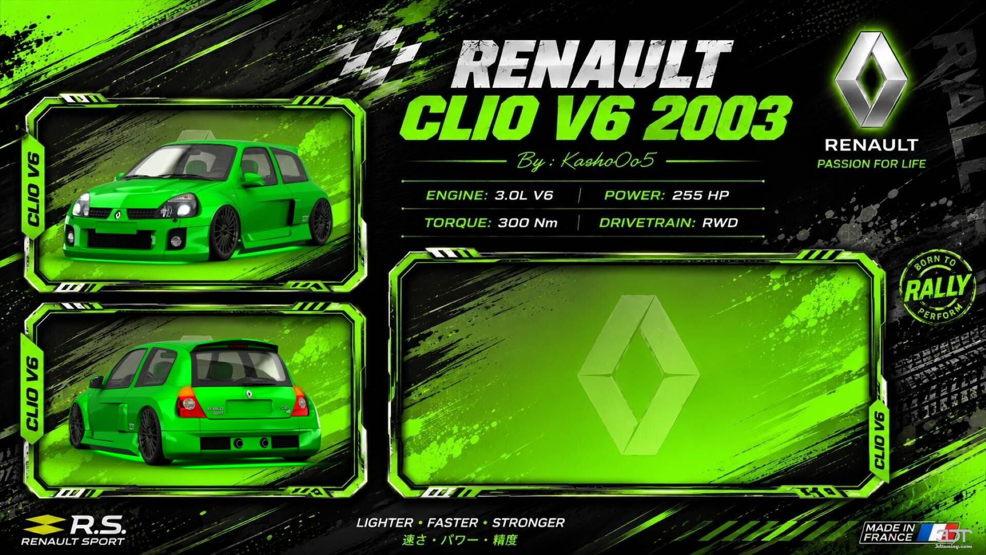 Renault Sport Clio V6 3 Door Hatchback 2003 Images
