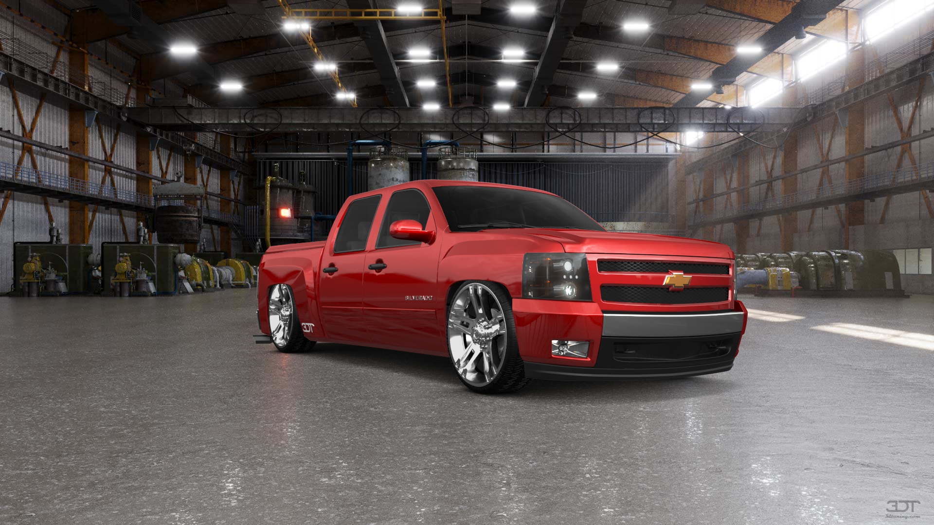 Chevrolet Silverado 1500 Crew Cab 4 Door pickup truck 2007 tuning