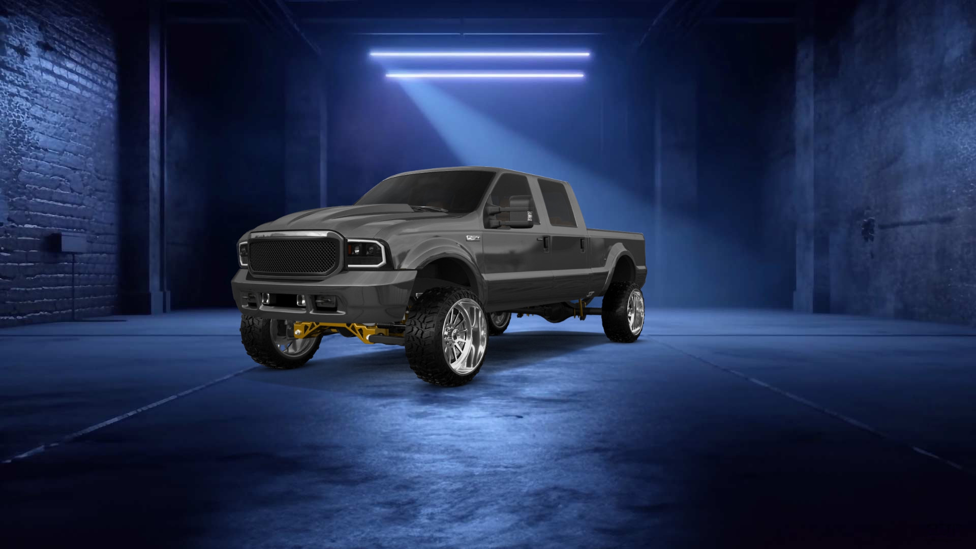 Ford F-250 Crew Cab 4 Door pickup truck 1999