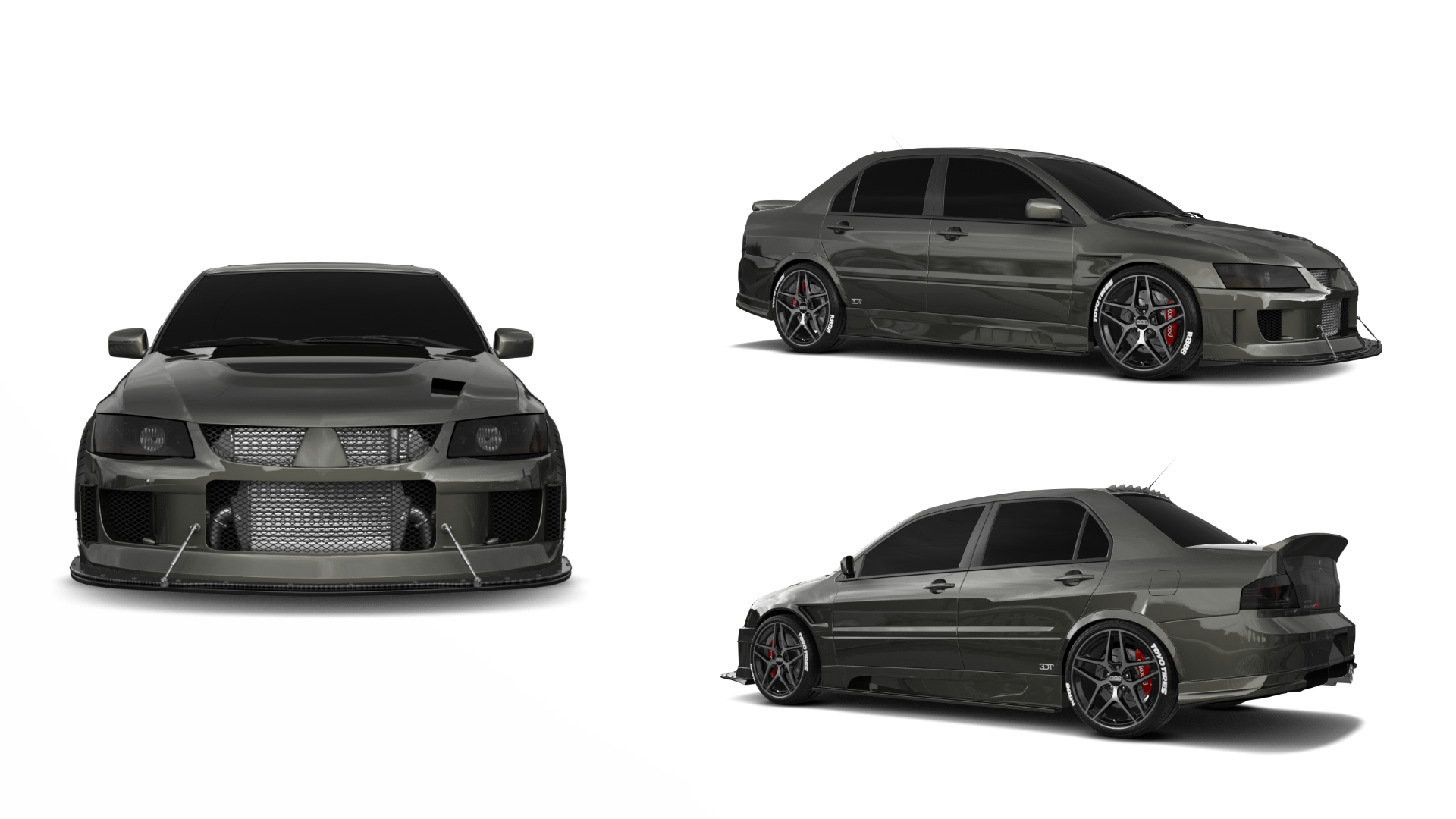 Mitsubishi Lancer Evo IX 4 Door Saloon 2005 Images