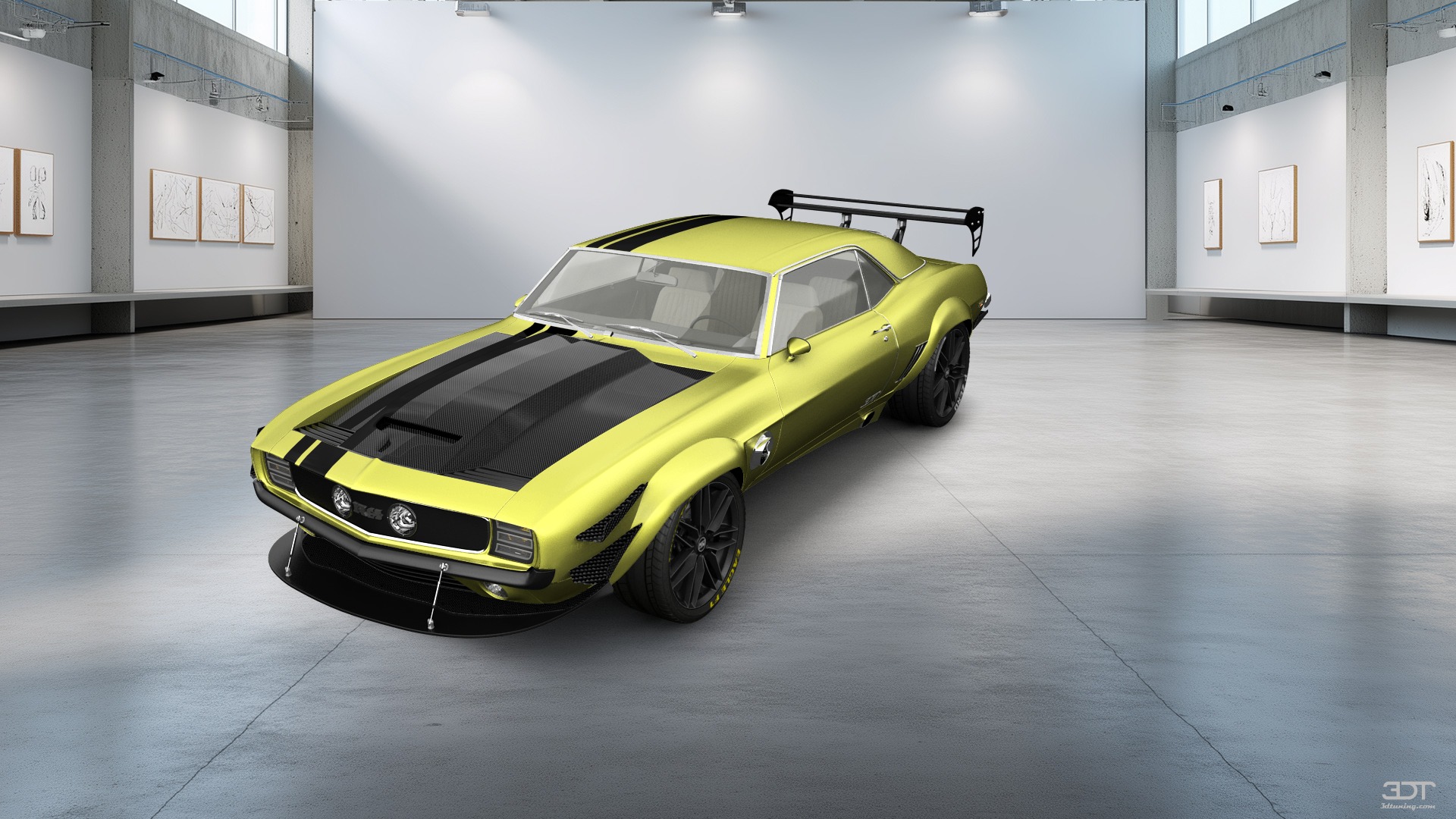 Chevrolet Camaro SS 2 Door Hardtop 1969 tuning