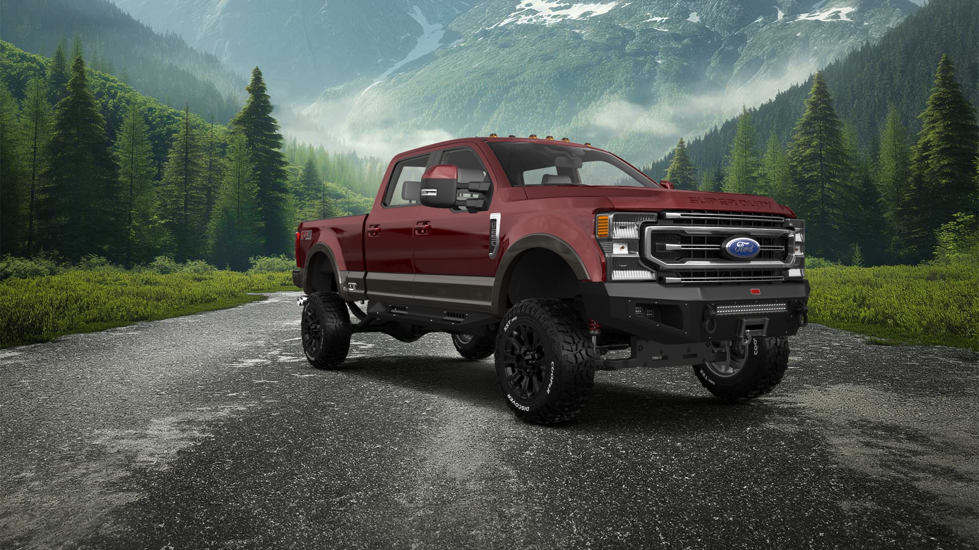 Ford F-250 4 Door pickup truck 2021
