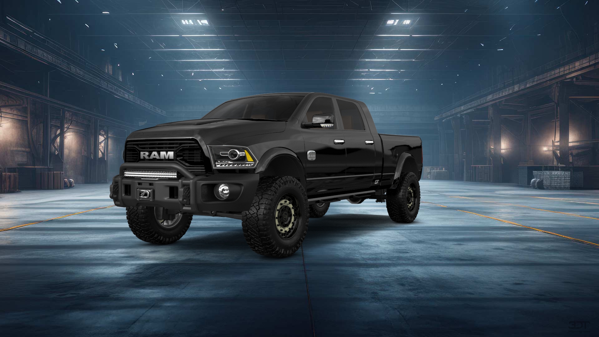 Dodge Ram 2500 Mega Cab 6.4 ft box 4 Door pickup truck 2010 tuning