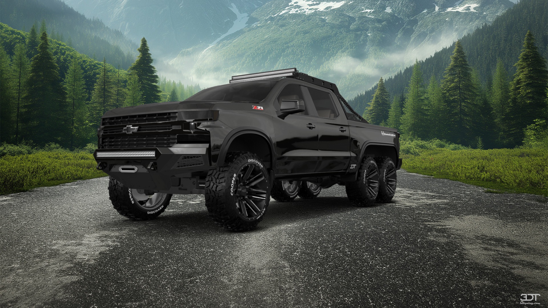 Chevrolet Silverado Hennessey Goliath 6X6 Truck 2020