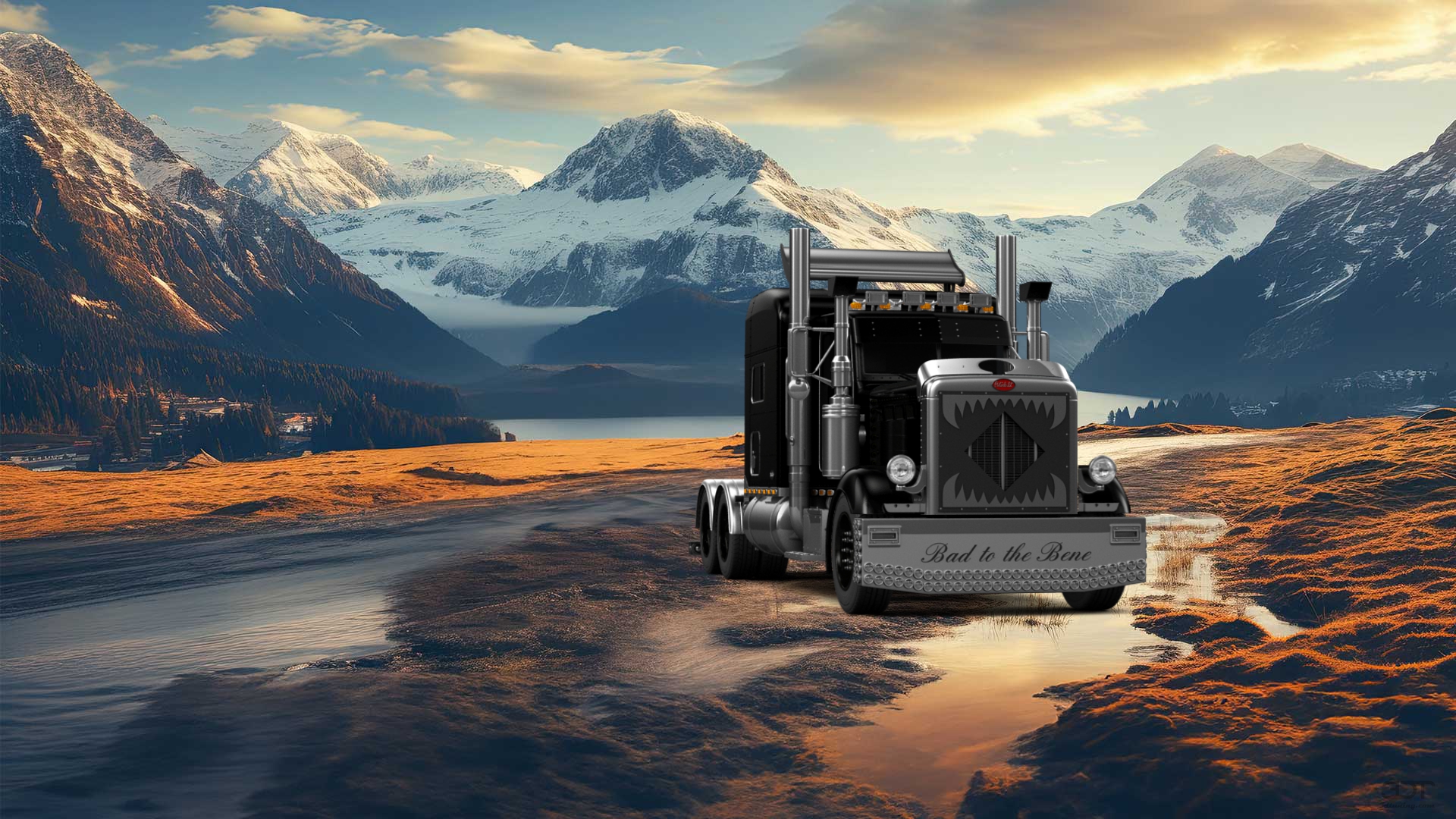 Peterbilt 359 Truck 1987 tuning