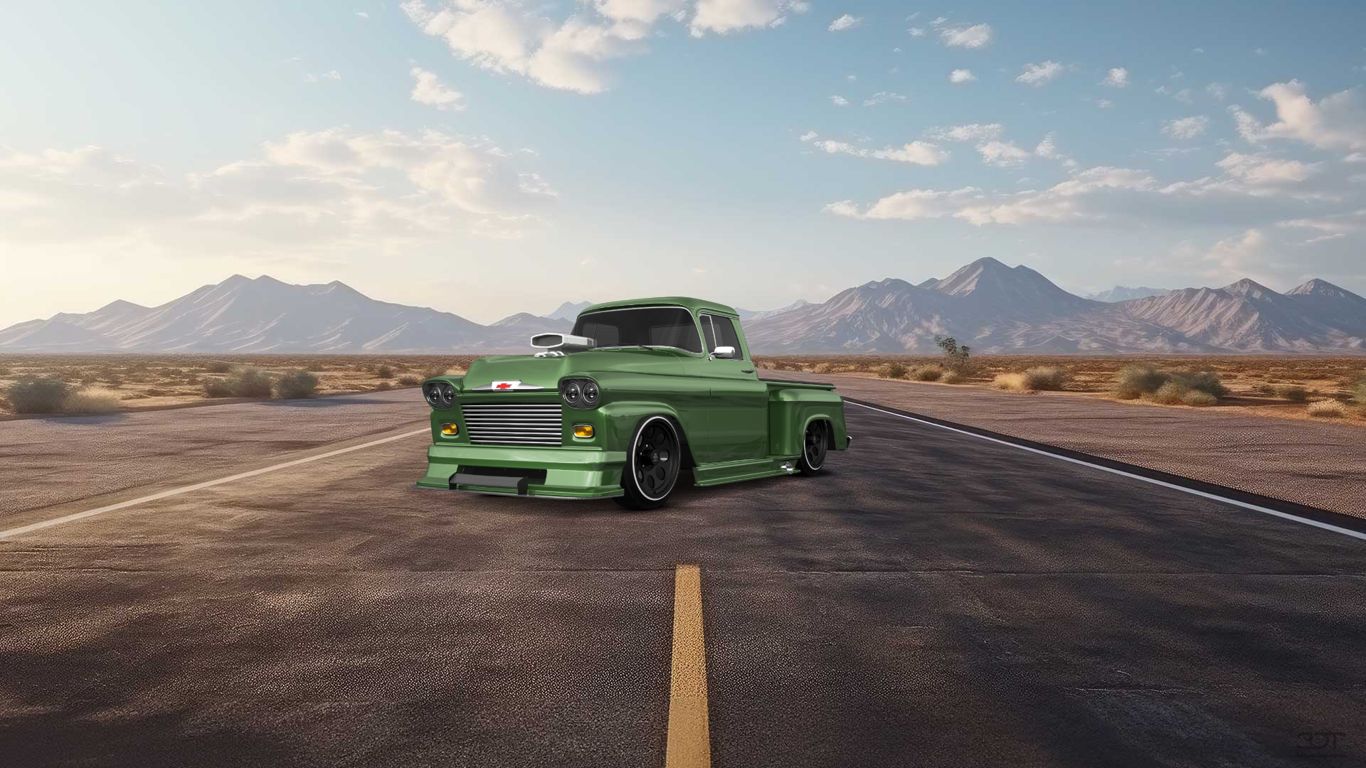 Chevrolet Apache Stepside 2 Door pickup truck 1959