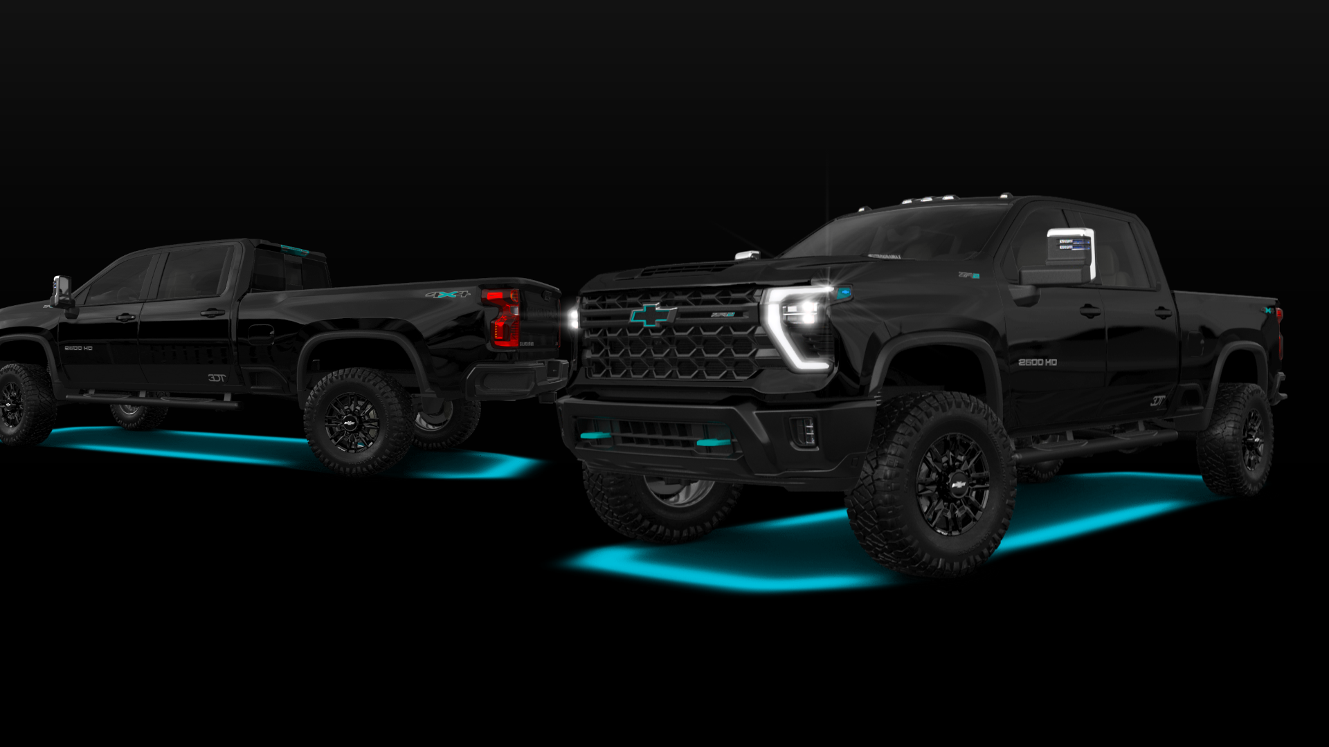 Tuning Chevrolet Silverado 2500 HD 4 Door pickup truck 2024