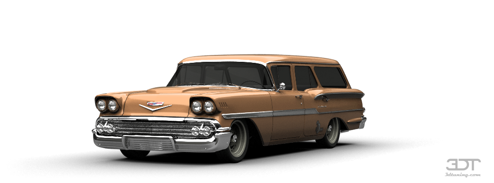 Tuning Chevrolet Brookwood Wagon 1958