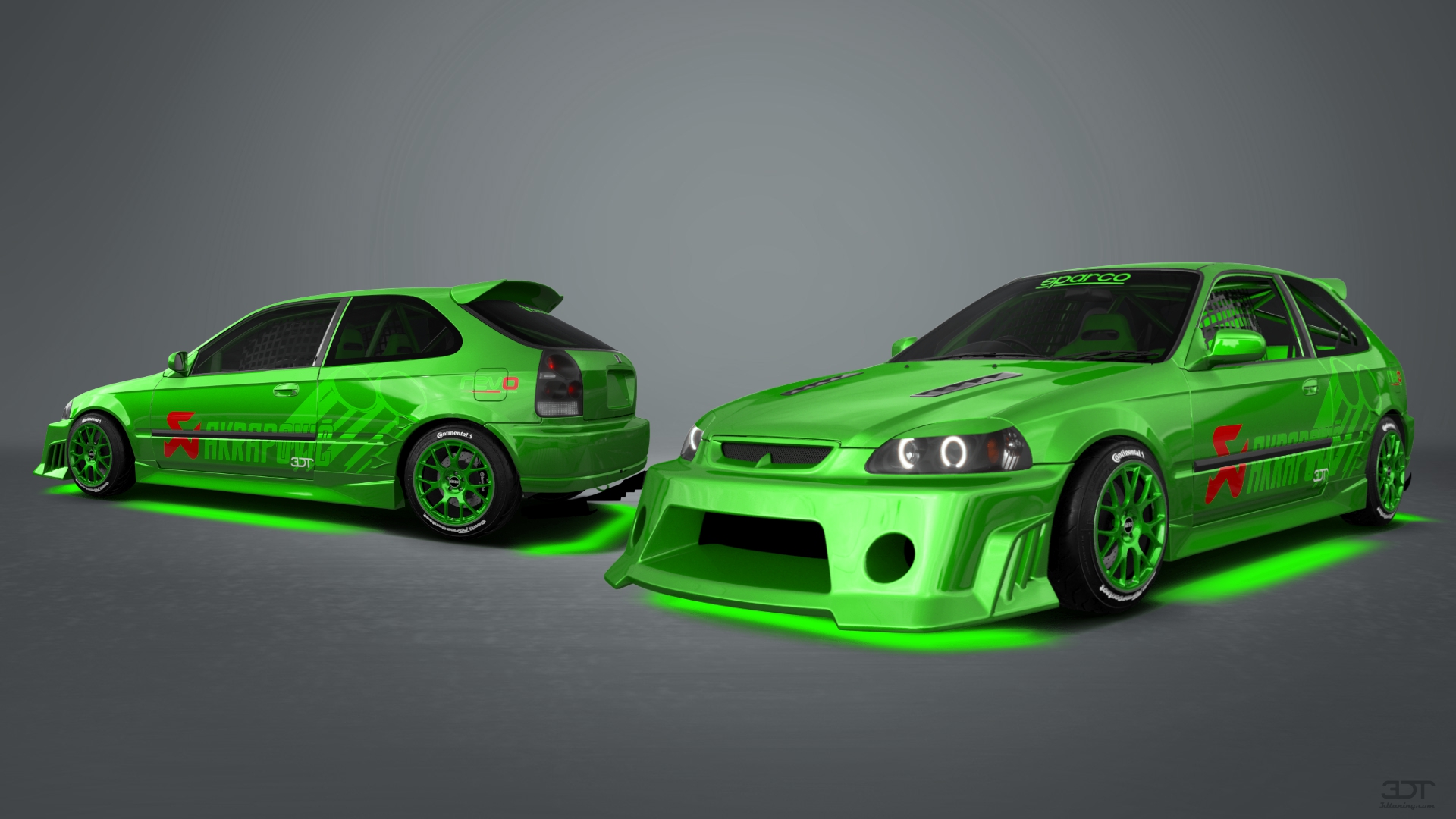 Honda Civic 3 Door Hatchback 1997 tuning