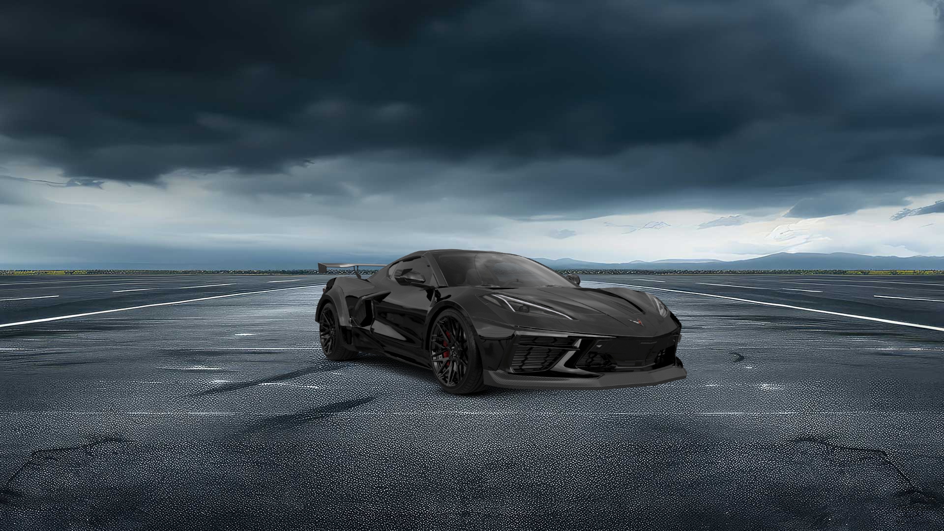 Chevrolet Corvette 2 door targa top 2020 tuning