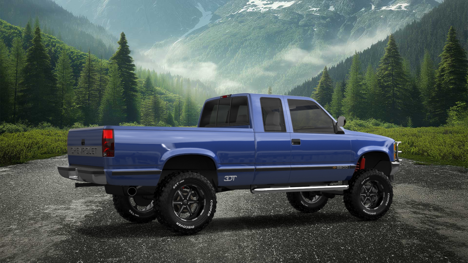 Chevrolet K2500 Extended Cab Pickup 1989