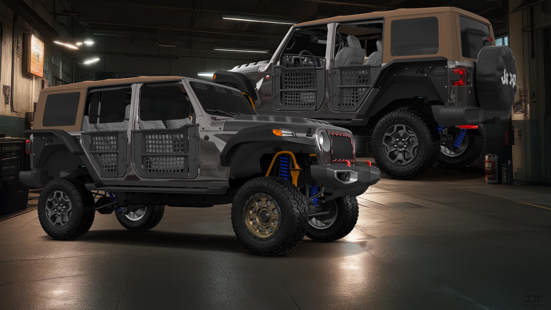 Jeep Wrangler Rubicon JL 4 Door SUV 2017 tuning