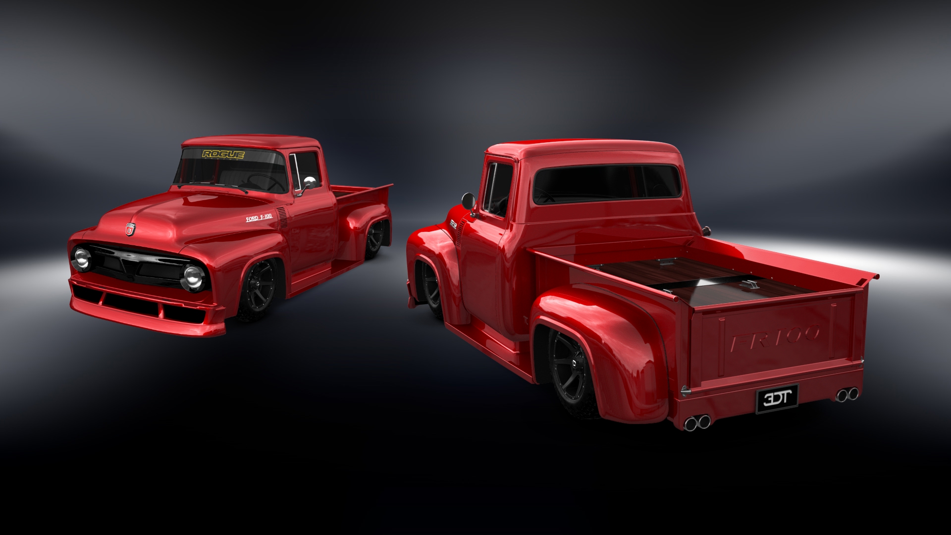 Ford F-100 2 Door truck 1956 tuning