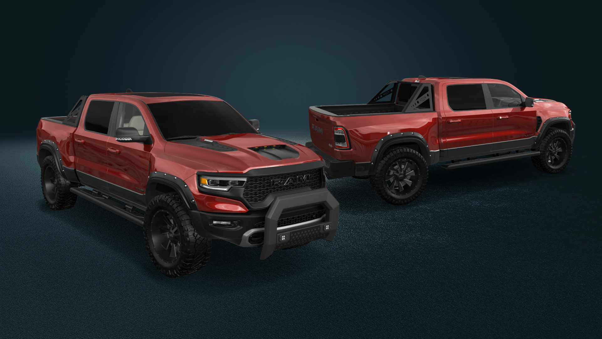 Dodge Ram 1500 TRX 4 Door pickup truck 2021