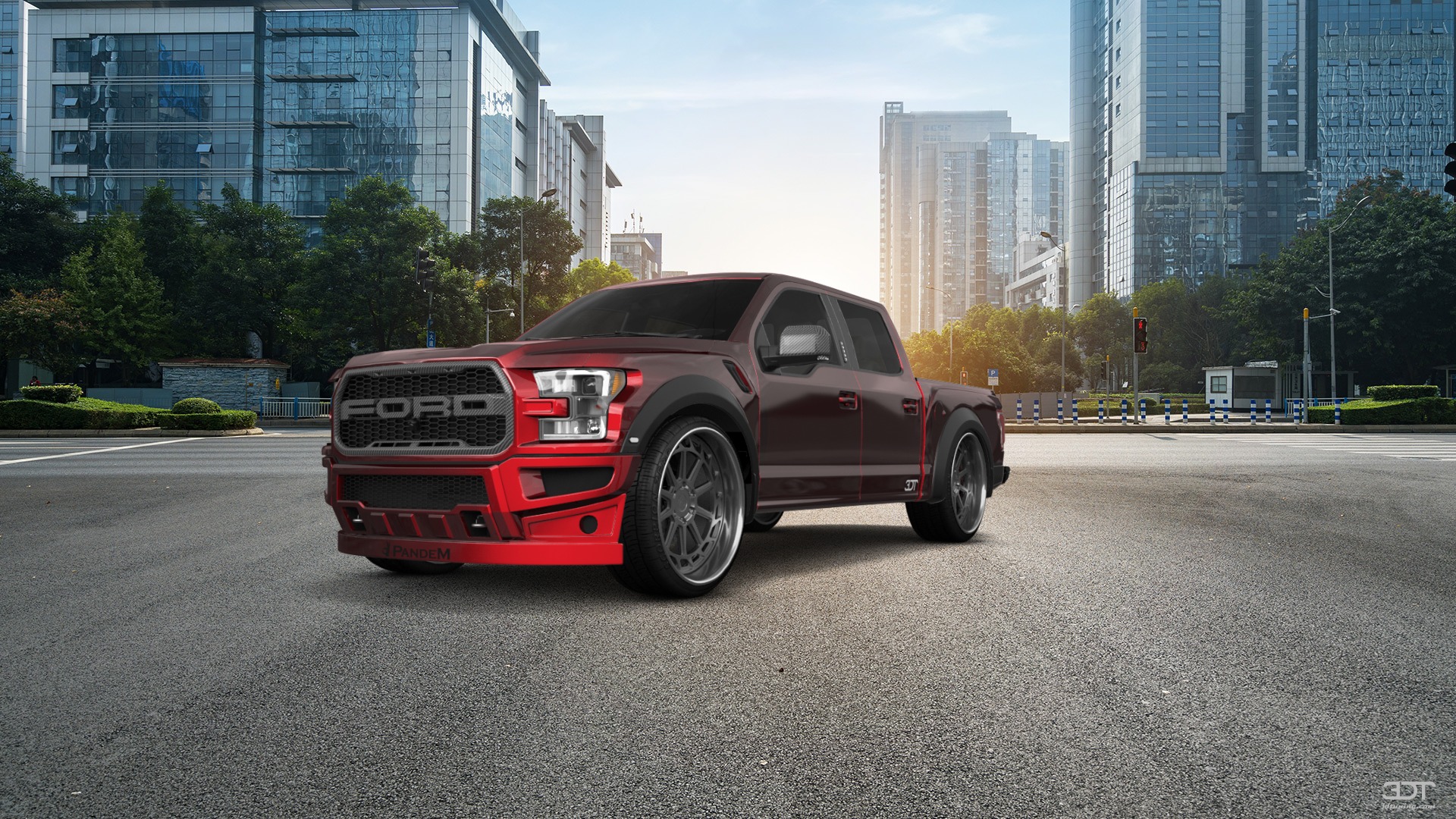 Ford F-150 Raptor 4 Door pickup truck 2017 tuning