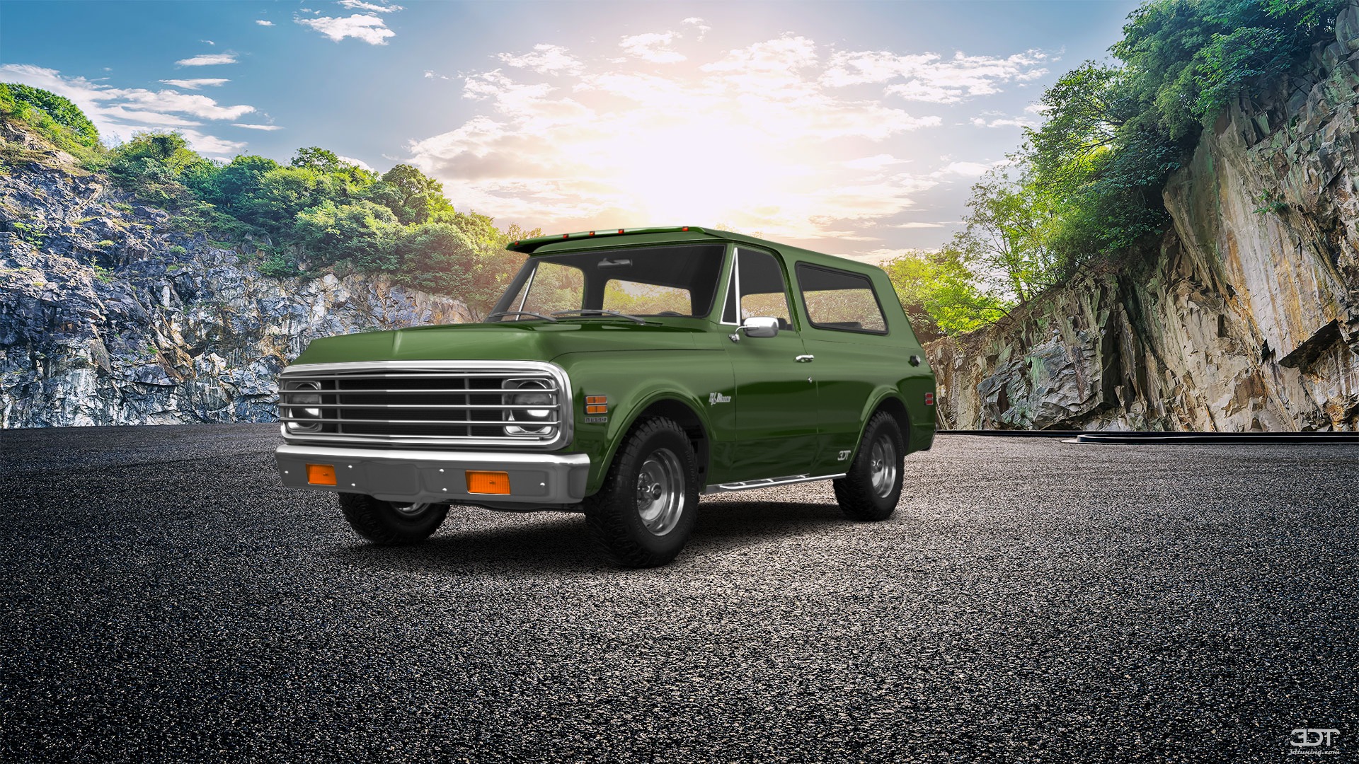 Chevrolet K5 Blazer 2 Door pickup truck 1969 tuning