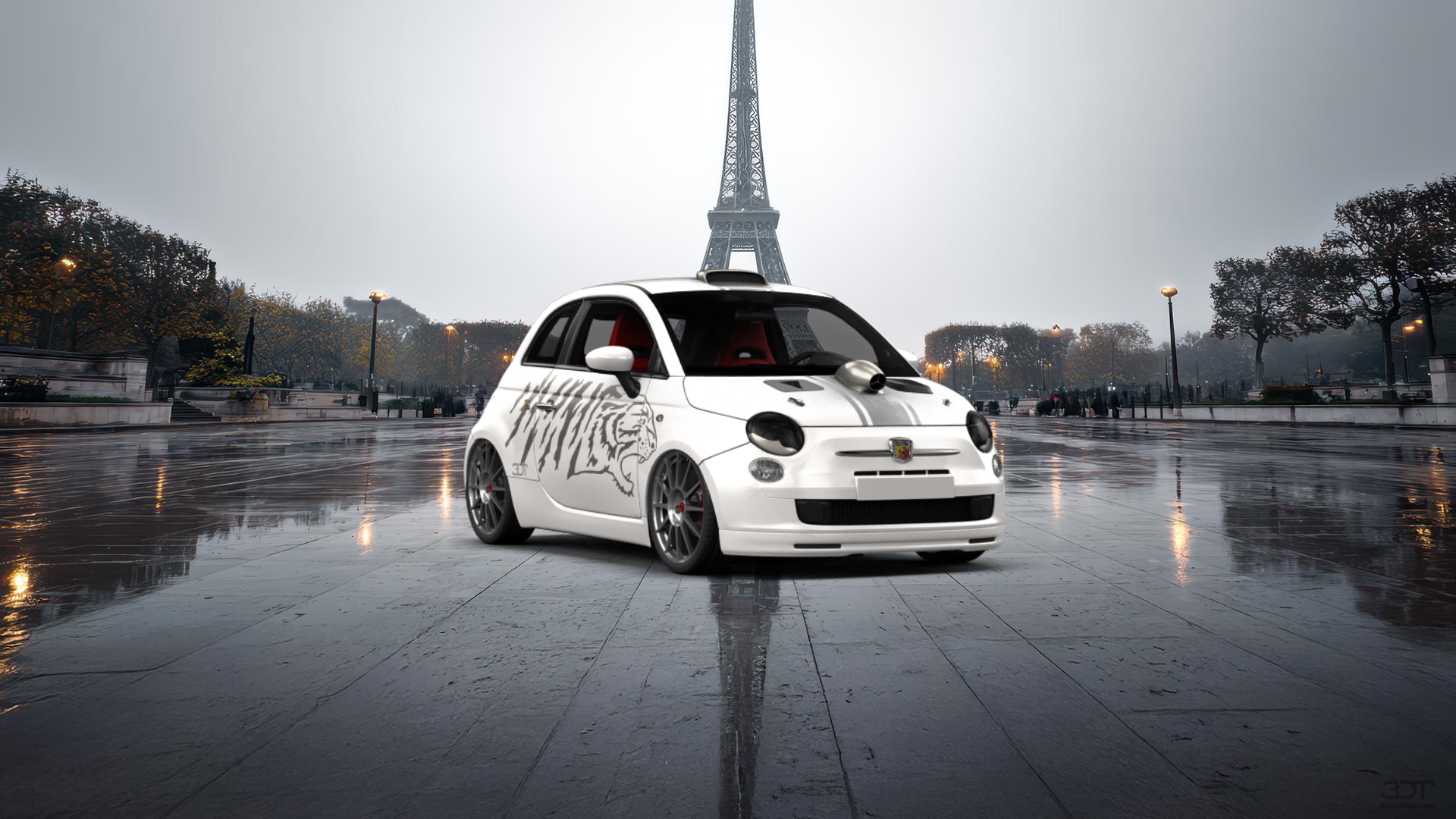 Fiat 500 Abarth 3 Door 2010 tuning