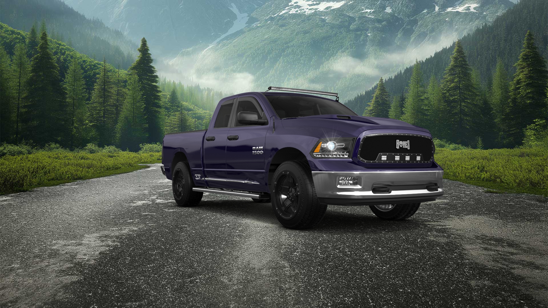 Dodge Ram 1500 Quad-Cab 4 door 2014