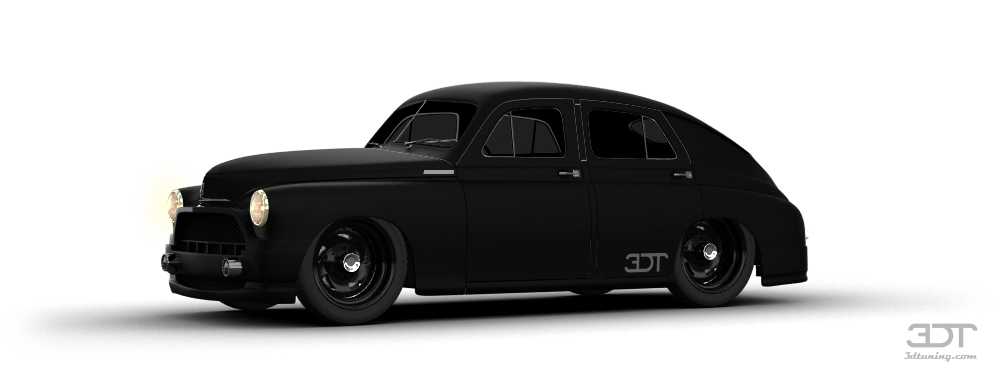 Tuning GAZ M20 Pobeda Fastback 1950