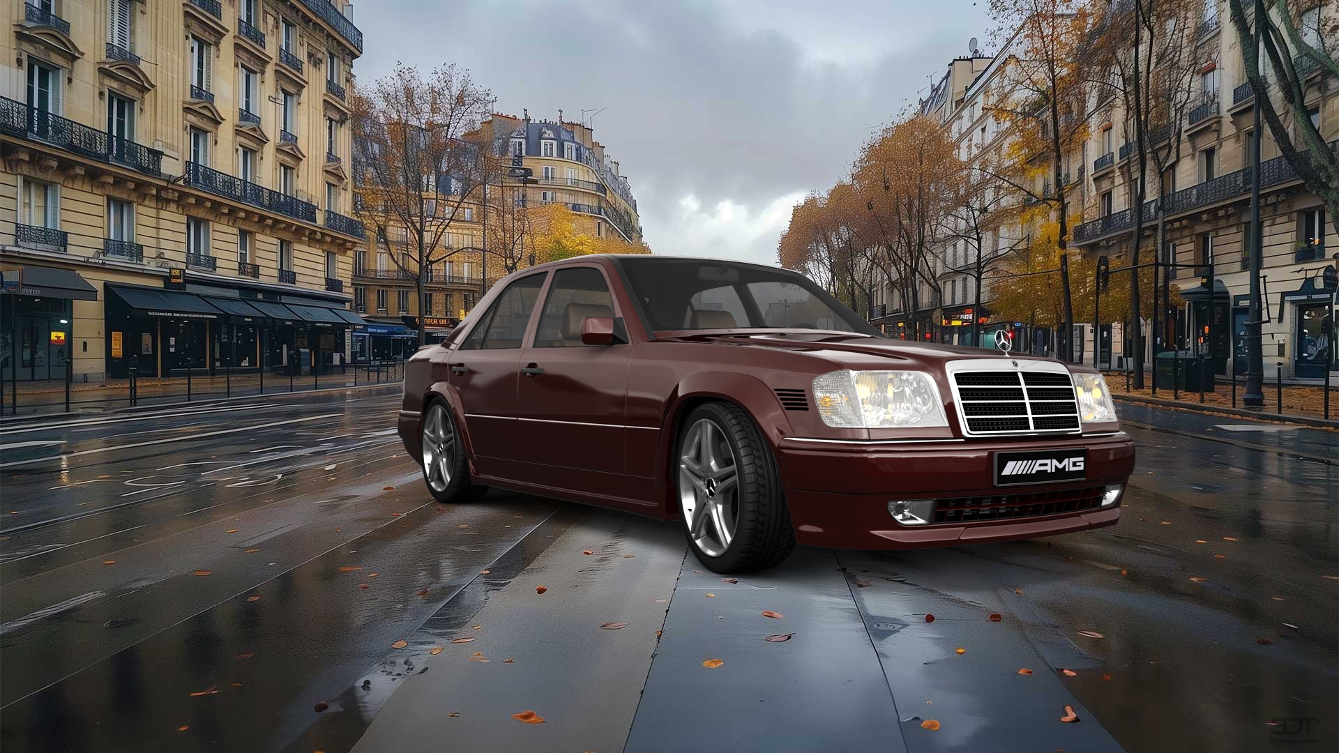 Mercedes E-Class Sedan 1984 tuning