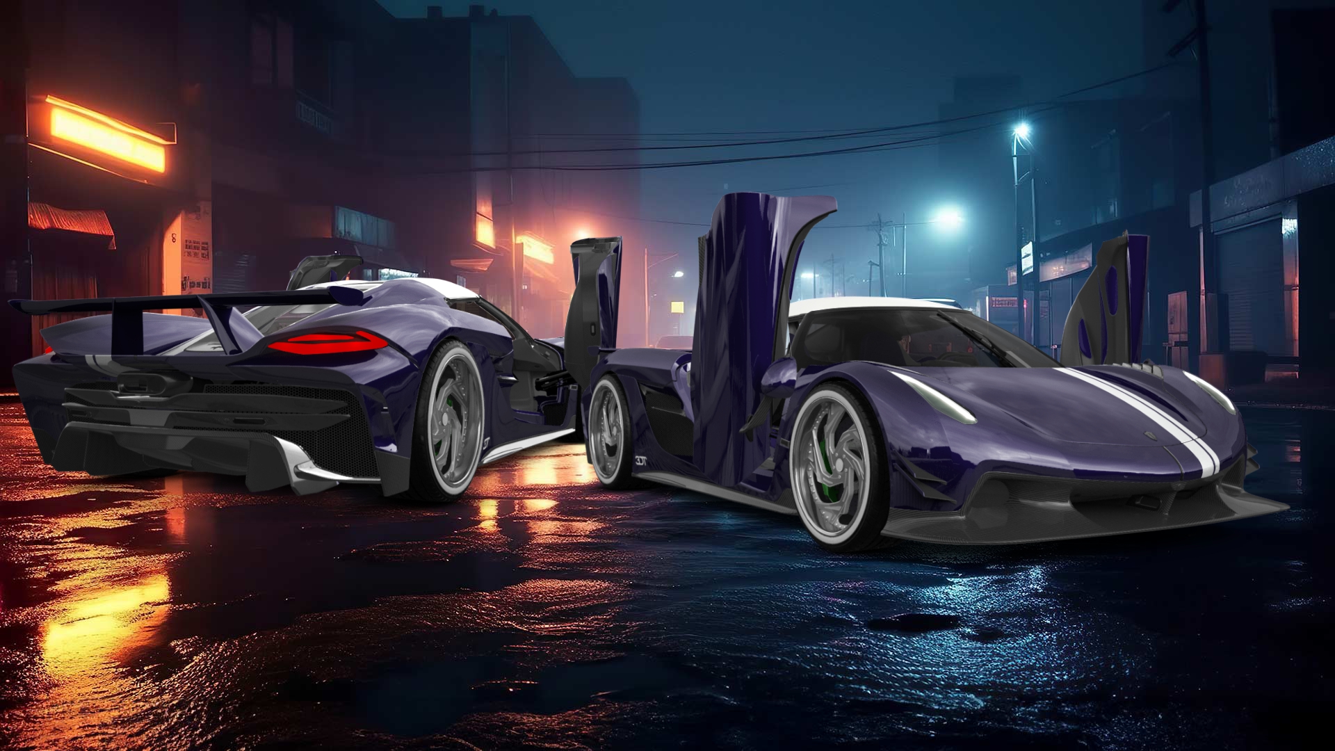 Koenigsegg Jesko 2 door targa top 2020