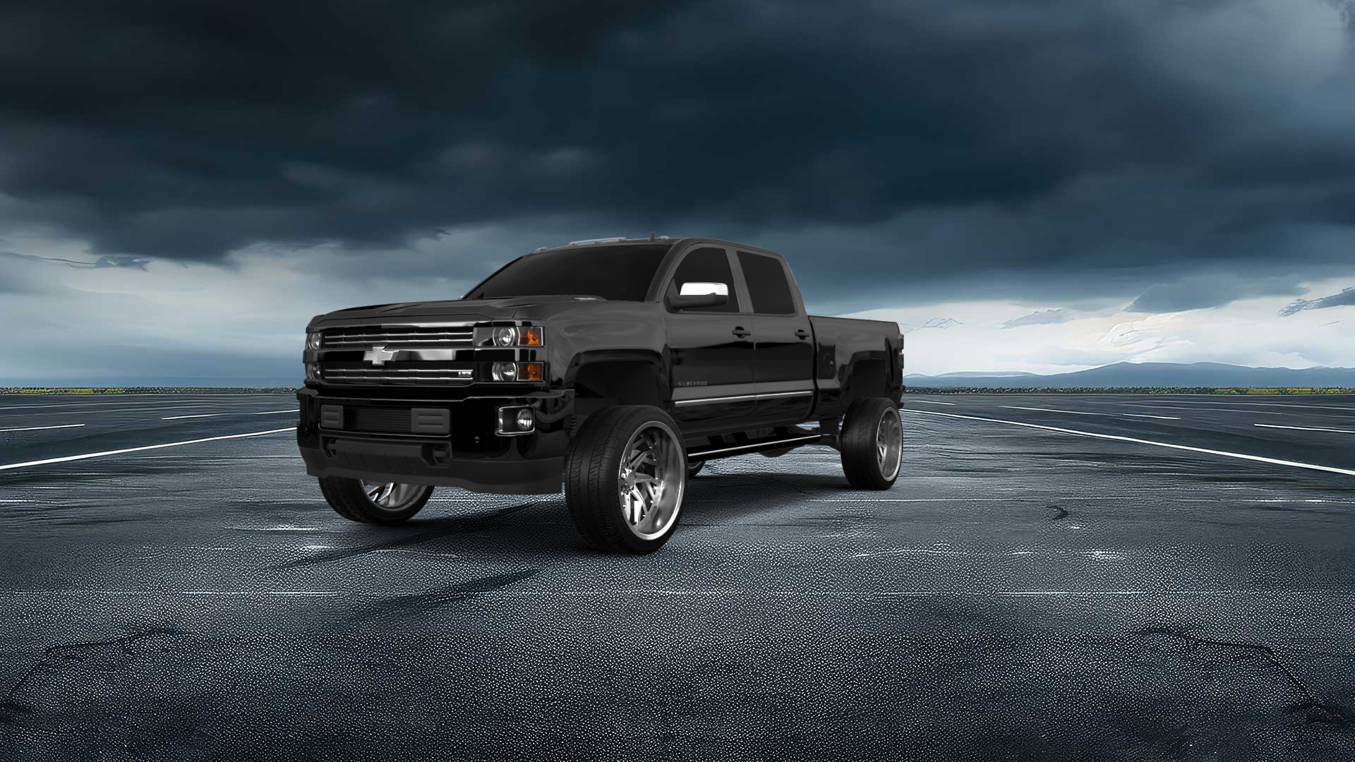 Chevrolet Silverado 2500 4 Door pickup truck 2015 tuning