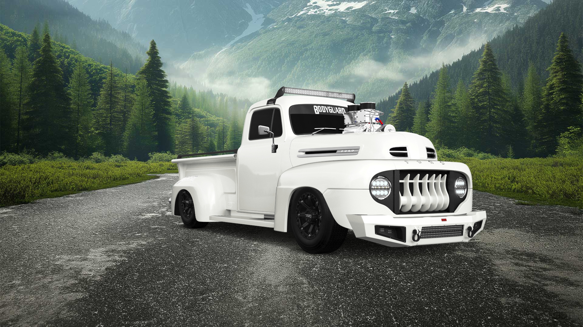 Ford F1 2 Door pickup truck 1949