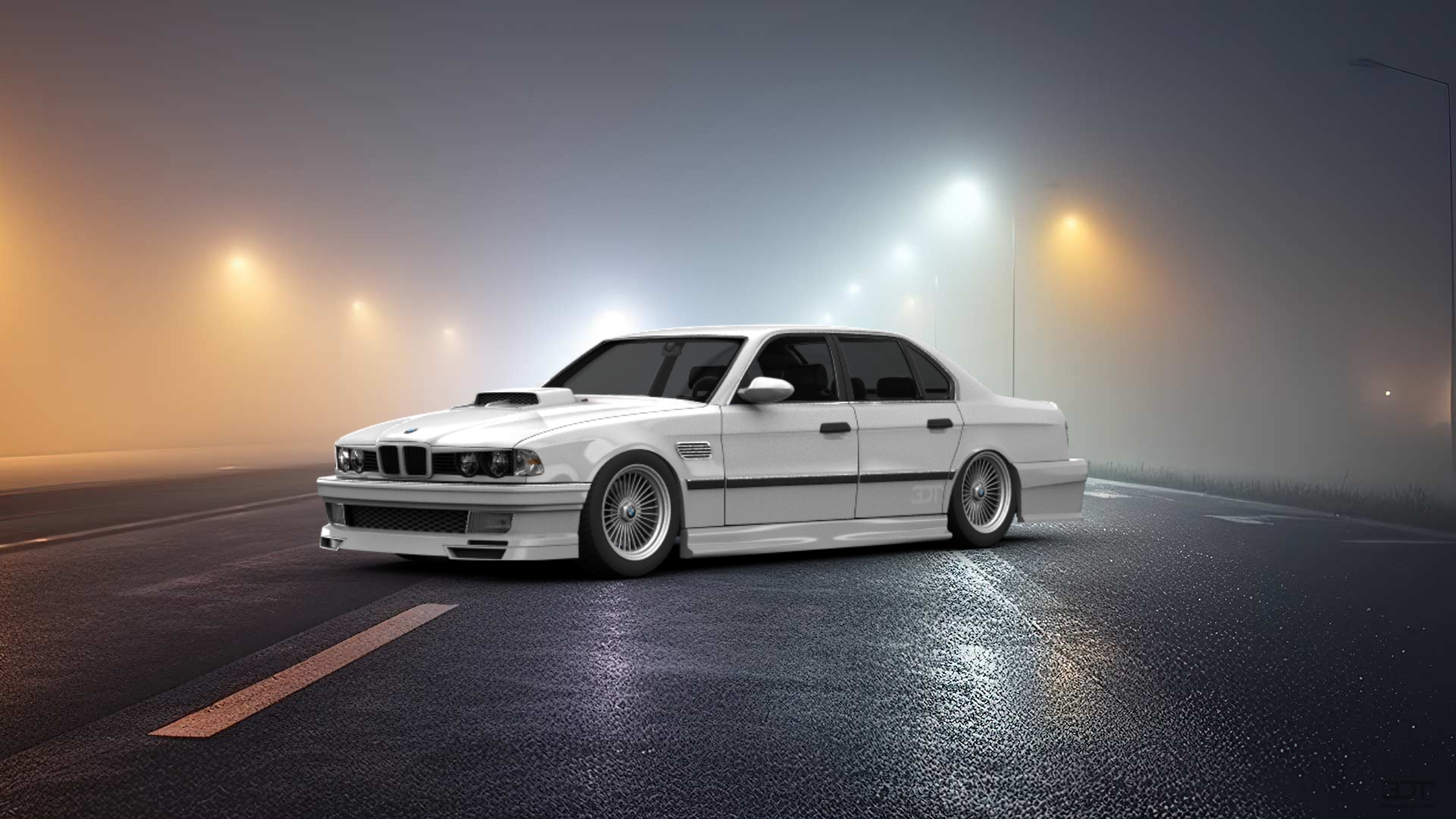 BMW 7 Series Sedan 1986 tuning