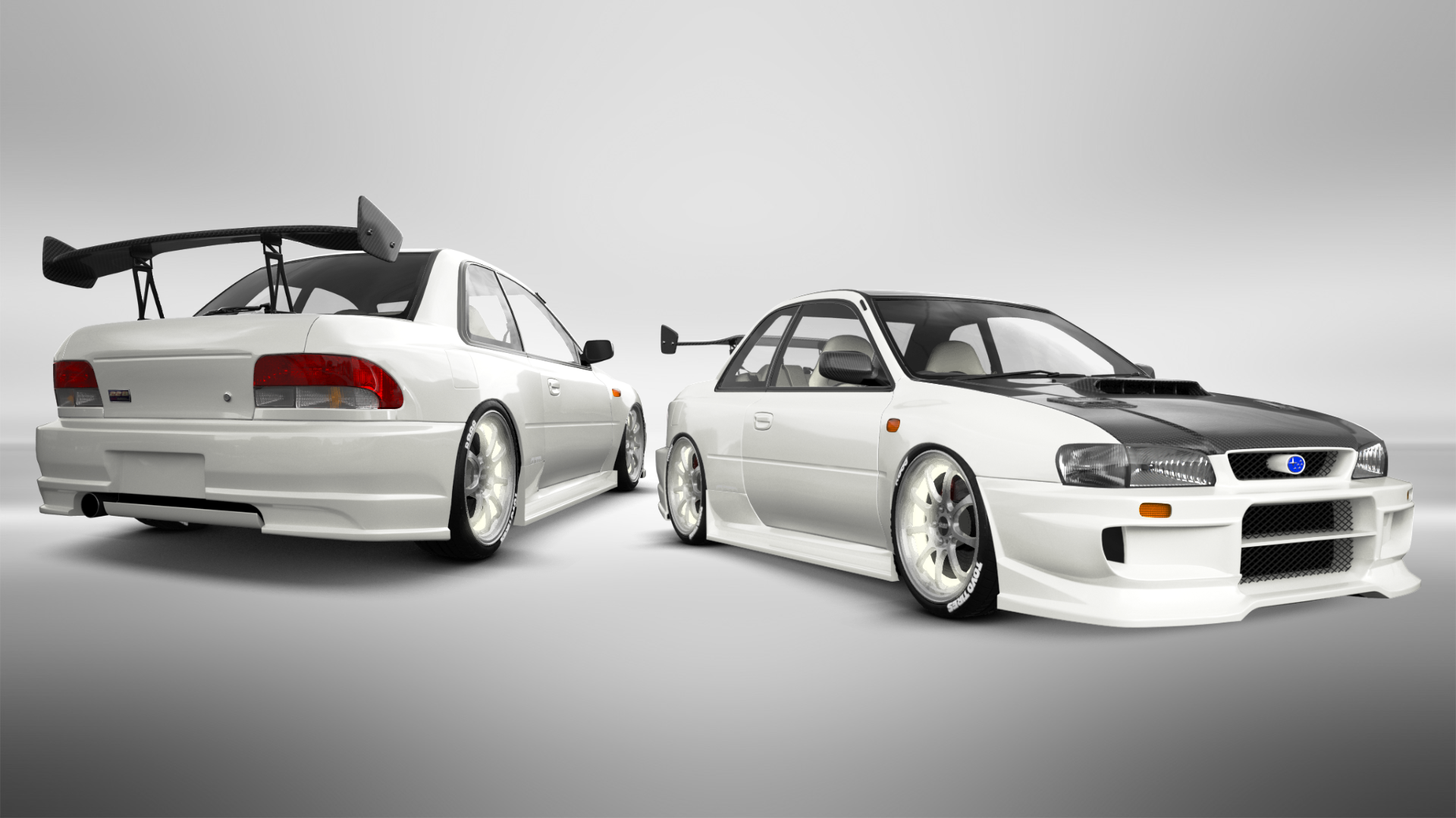Tuning Subaru Impreza WRX STI 22B 2 Door Coupe 2000