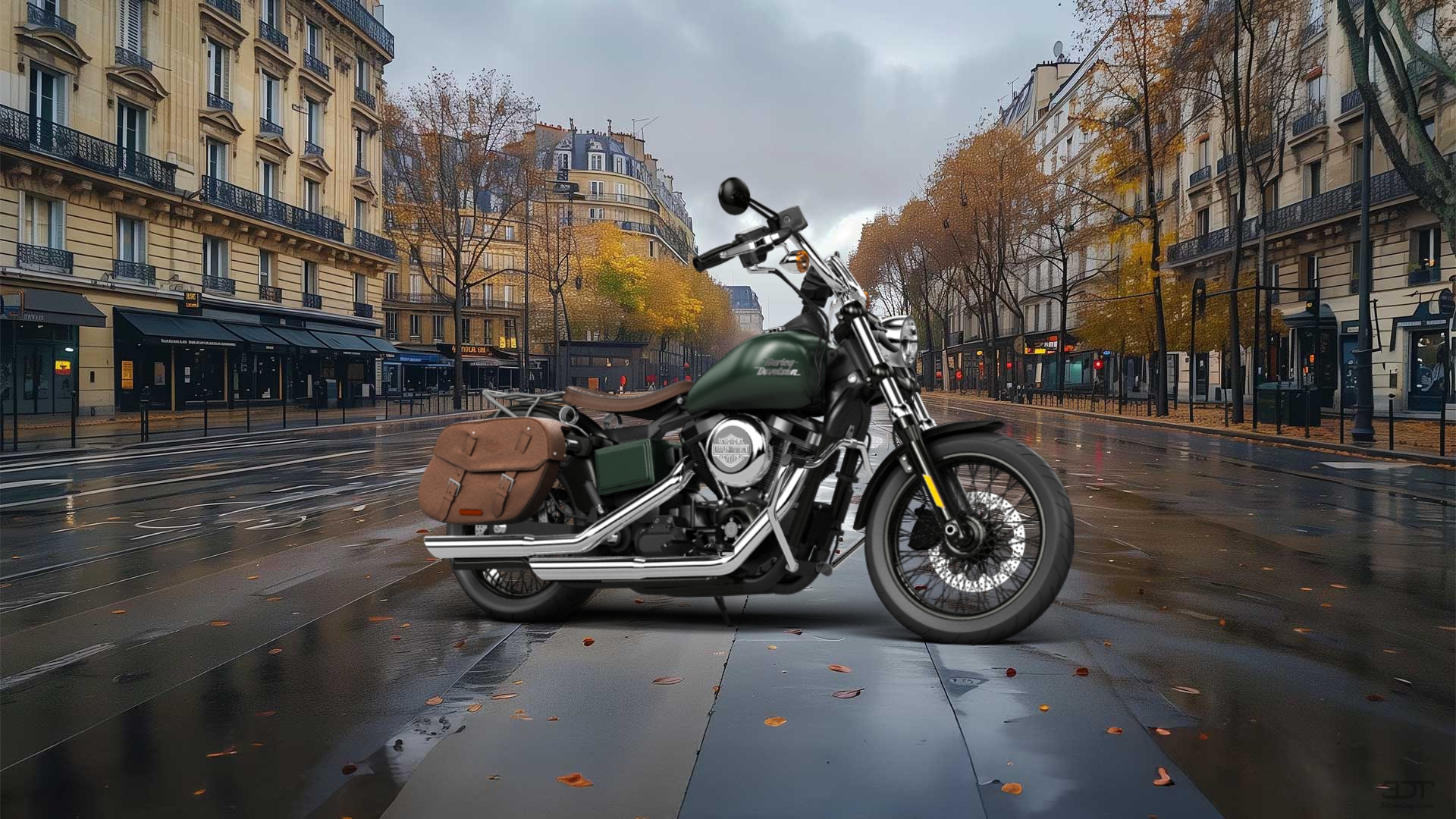 Harley-Davidson Dyna Street Bob Cruiser 2015