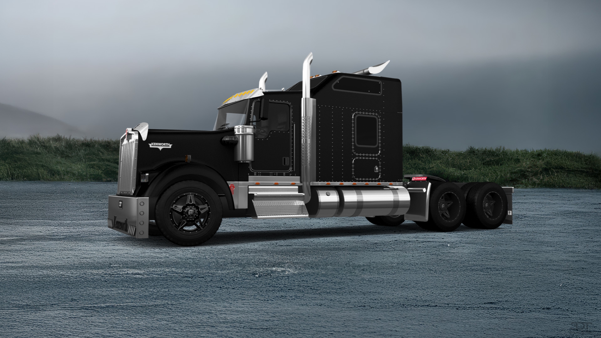 Kenworth W900 Sleeper Cab Truck 2015 Images