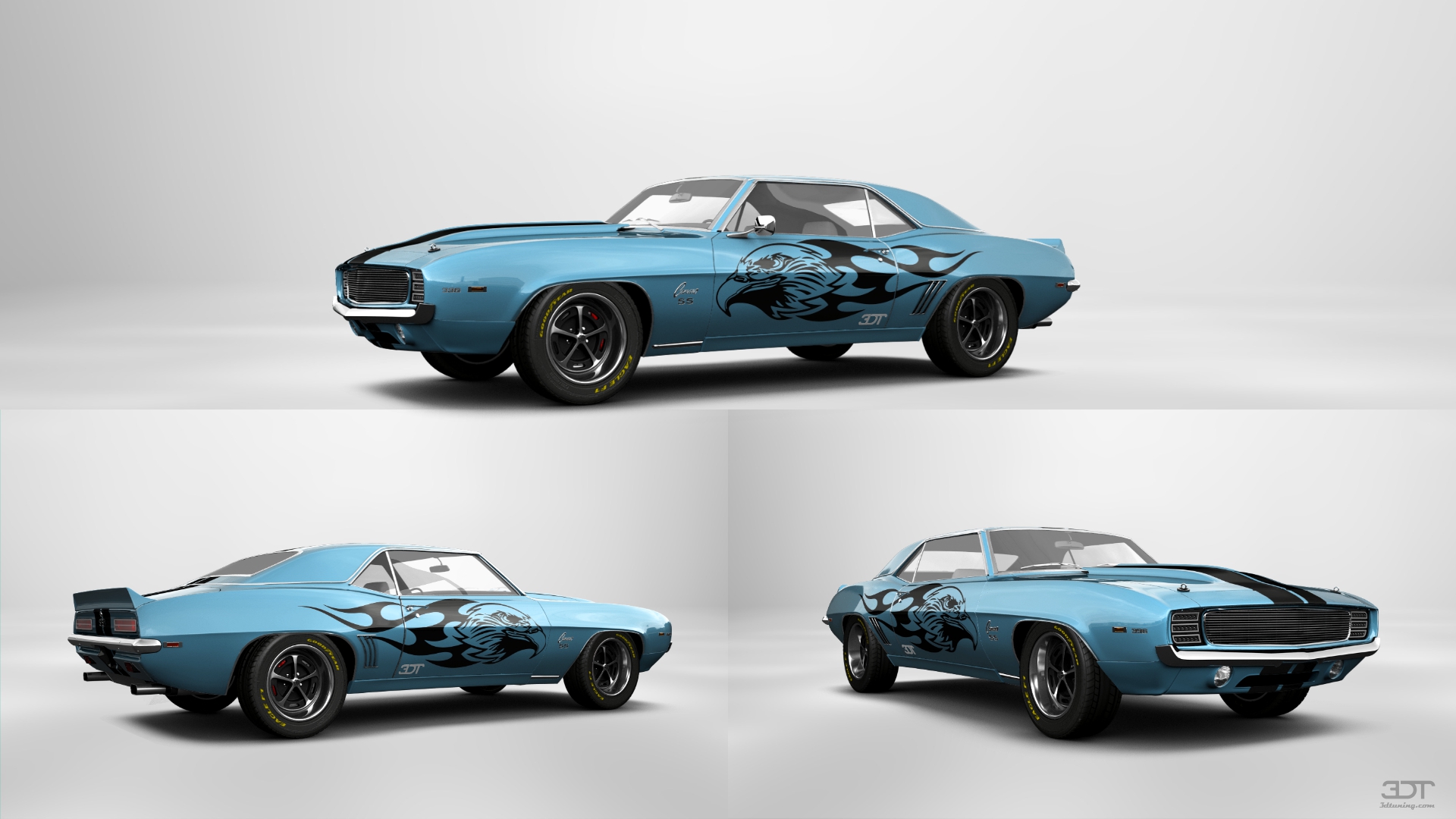 Chevrolet Camaro SS 2 Door Hardtop 1969 tuning