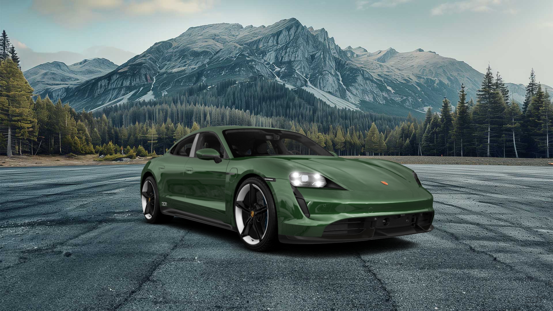 Porsche Taycan 4 Door Saloon 2019 tuning