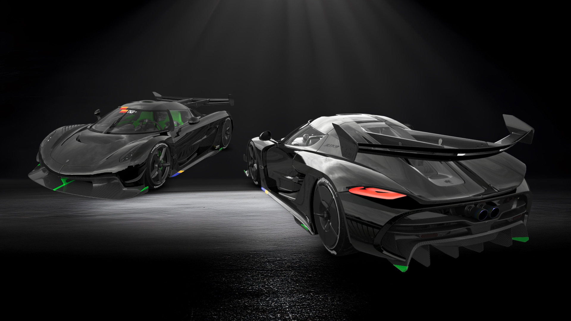 Koenigsegg Jesko 2 door targa top 2020
