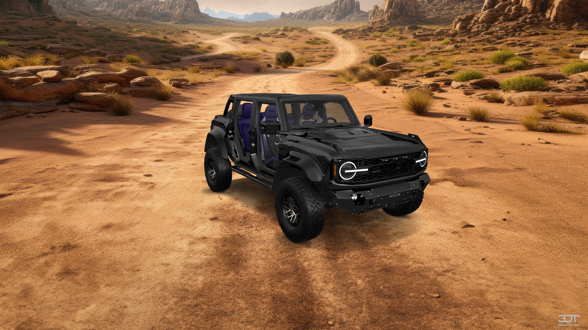 Ford Bronco Raptor 4 Door pickup truck 2022