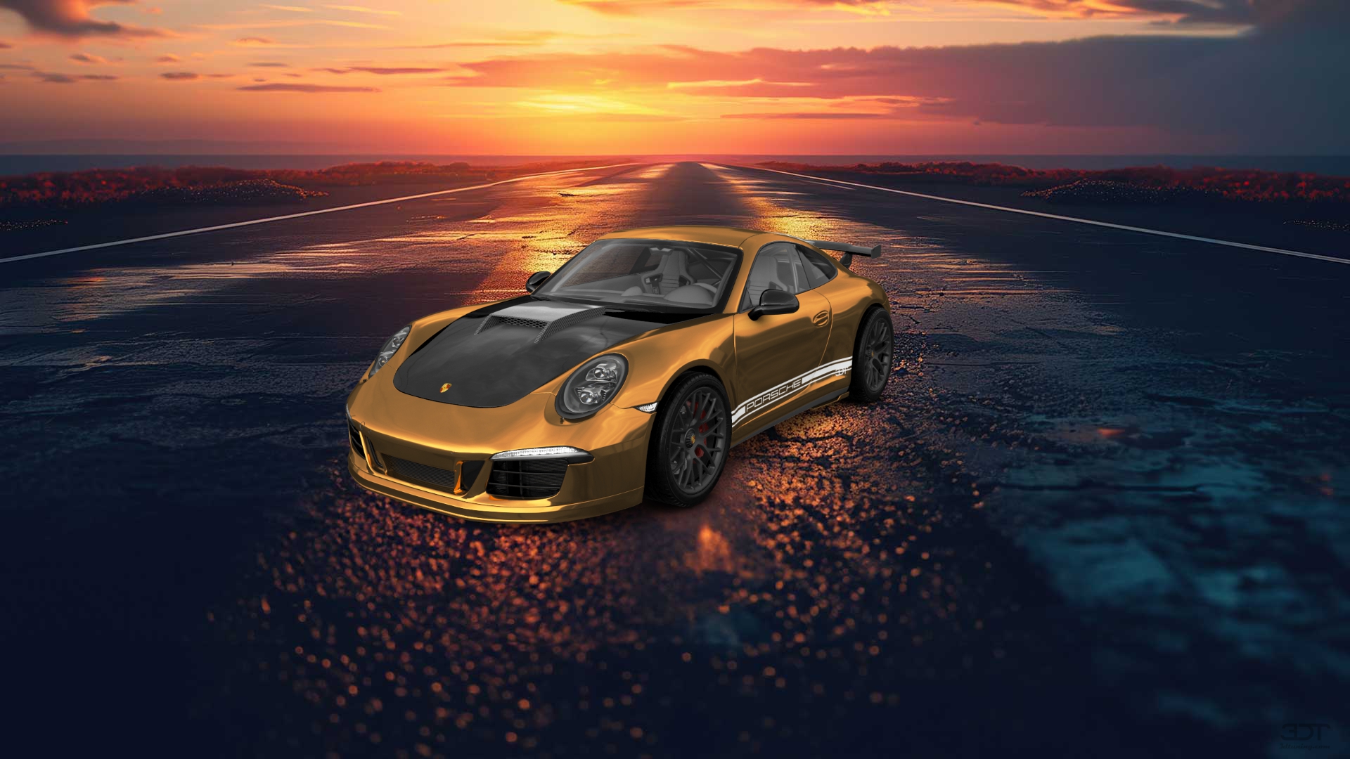 Porsche 911 Carrera 2 Door Coupe 2011 tuning